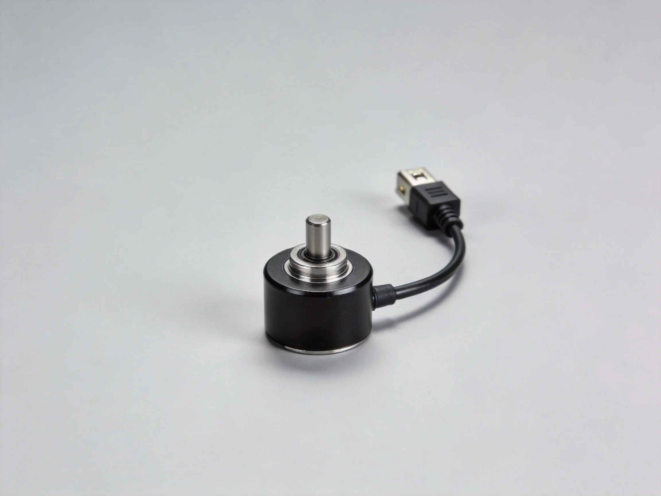 Forklift motor encoder
