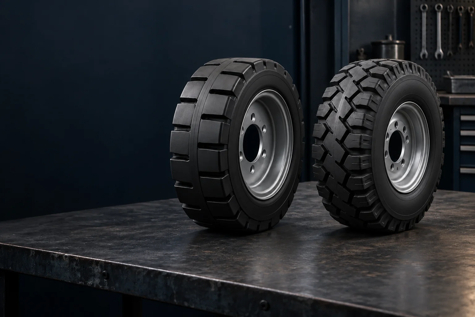 Forklift Tires & Wheels category illustration