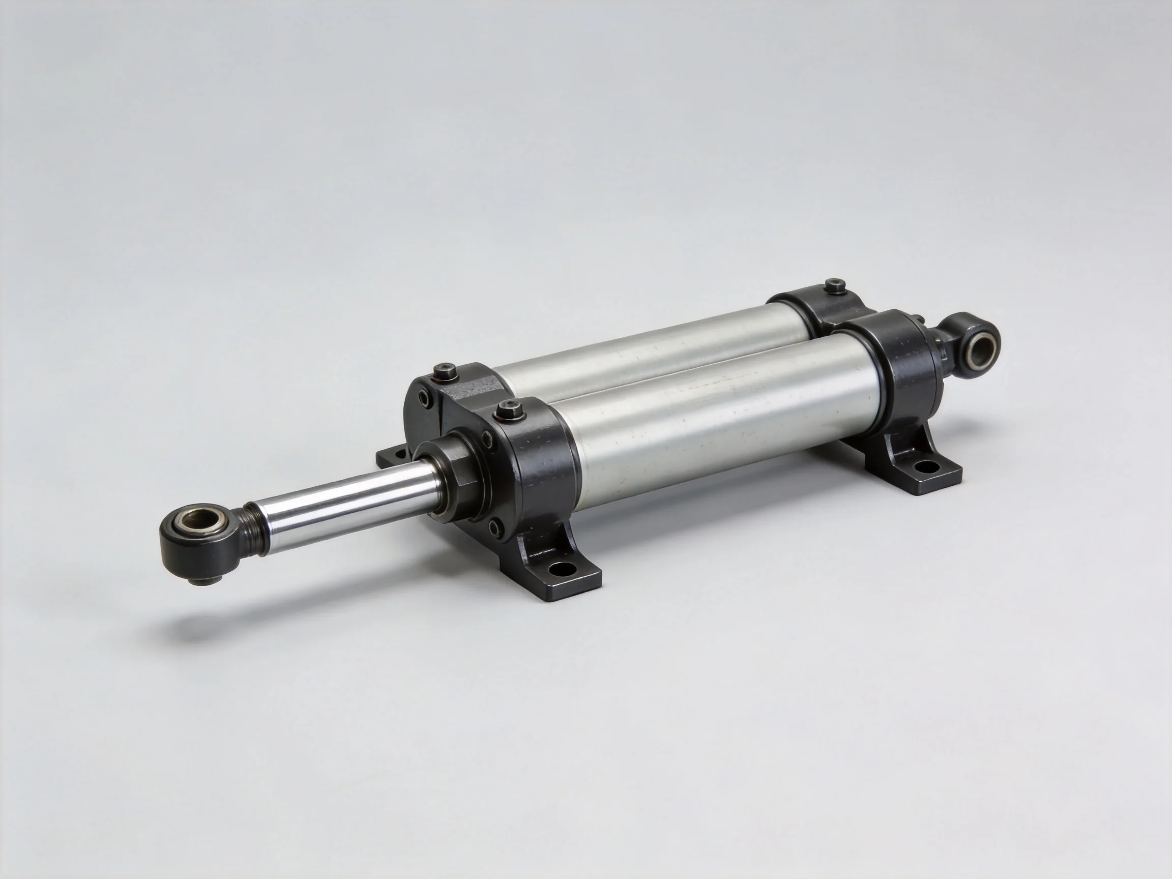 Forklift steering cylinder