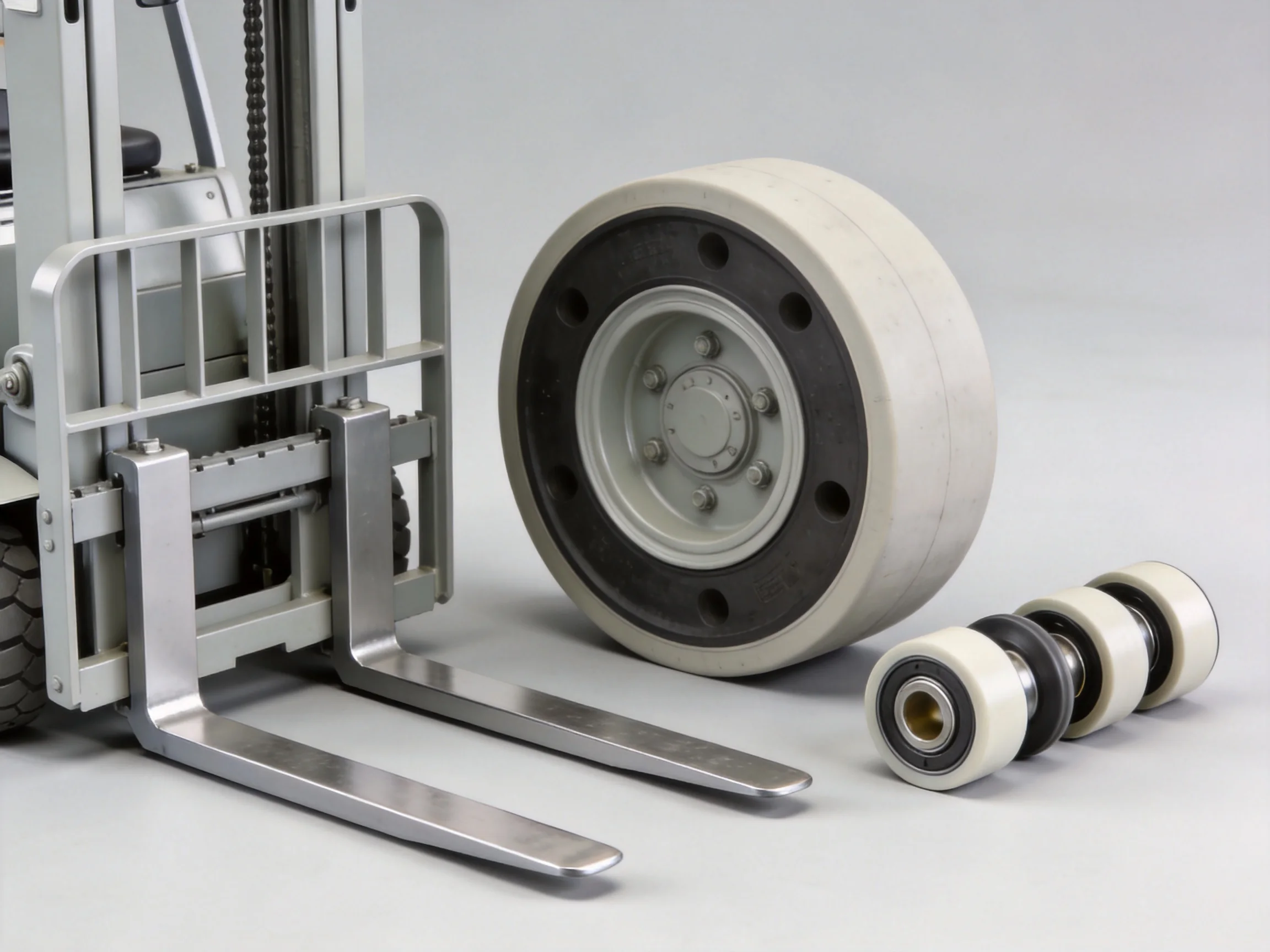 Forklift Wheels, Forks & Mast Parts