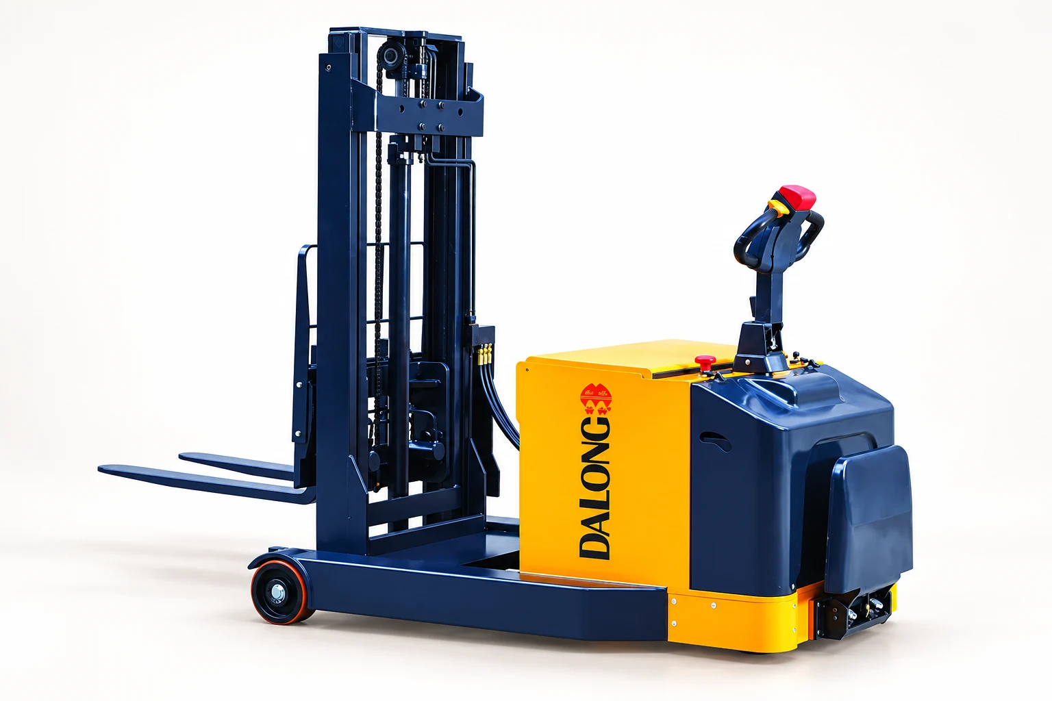 Product-family presentation based on official Dalong CQDAZ reach truck imagery