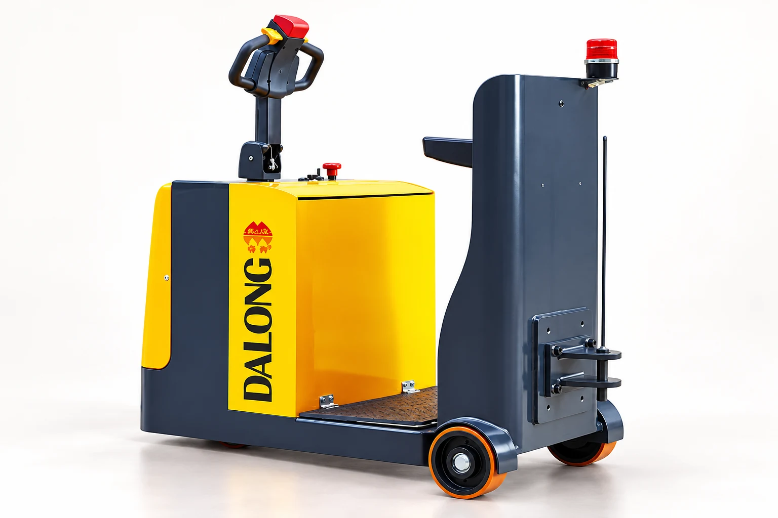 Product-family presentation based on official Dalong QD-A/AZ tow tractor imagery