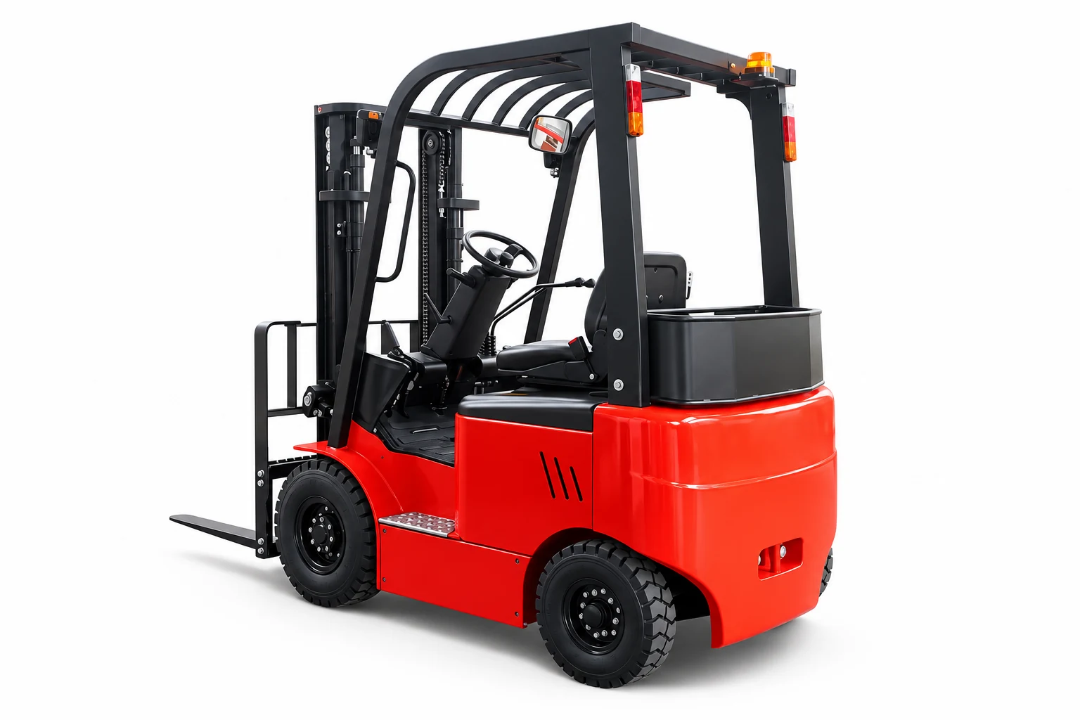 Product-family presentation based on official JJCC Electric counterbalance forklifts imagery