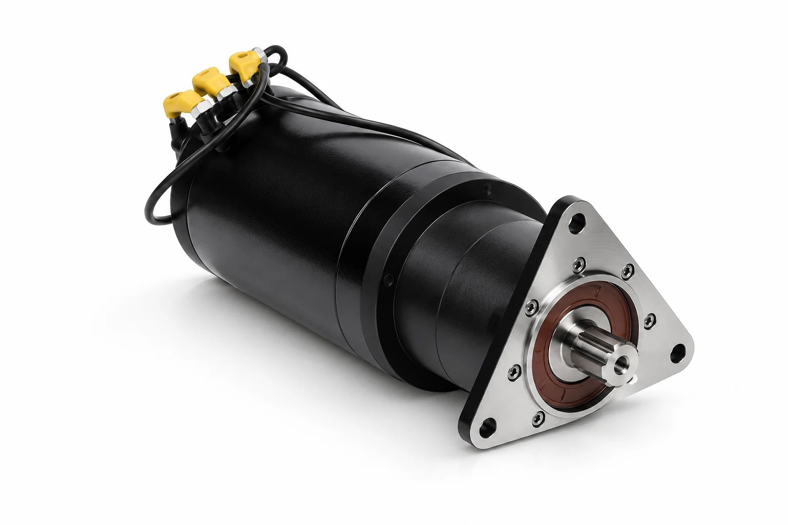 Reference-based presentation of supplier-listed steering motor family with front mounting plate