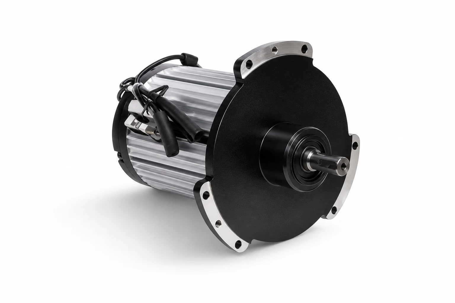 Reference-based presentation of supplier-listed warehouse vehicle drive motor family with large mounting flange
