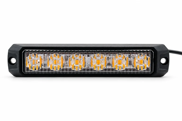 Product presentation based on NOVA imagery: NOVA S6 slim warning lighthead