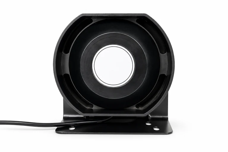 Rear driver and mounting foot based on the NV-SP100-7 source; front face not shown