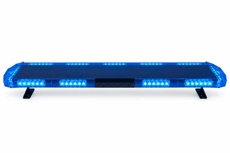 Product presentation based on NOVA imagery: NOVA NV-LS integrated-speaker lightbar