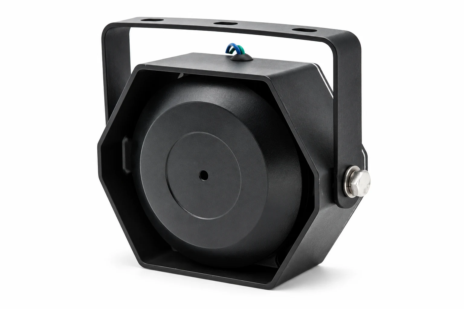 Product presentation based on NOVA imagery: NOVA NV-SP100-3 compact speaker