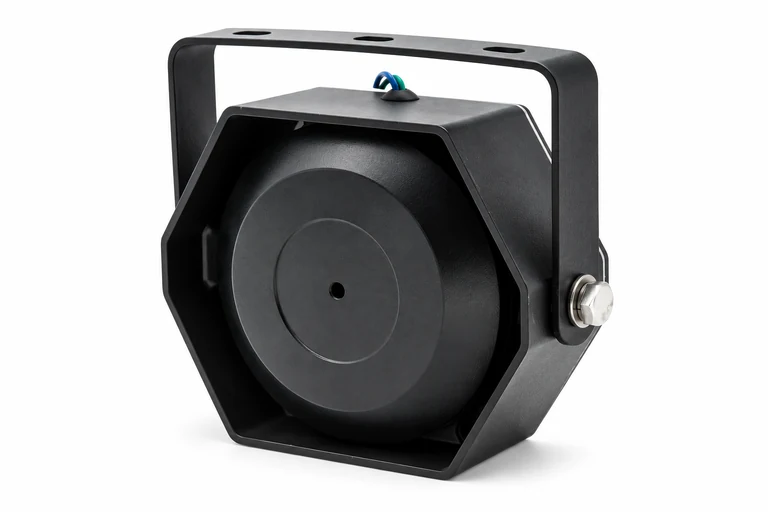 Product presentation based on NOVA imagery: NOVA NV-SP100-3 compact speaker