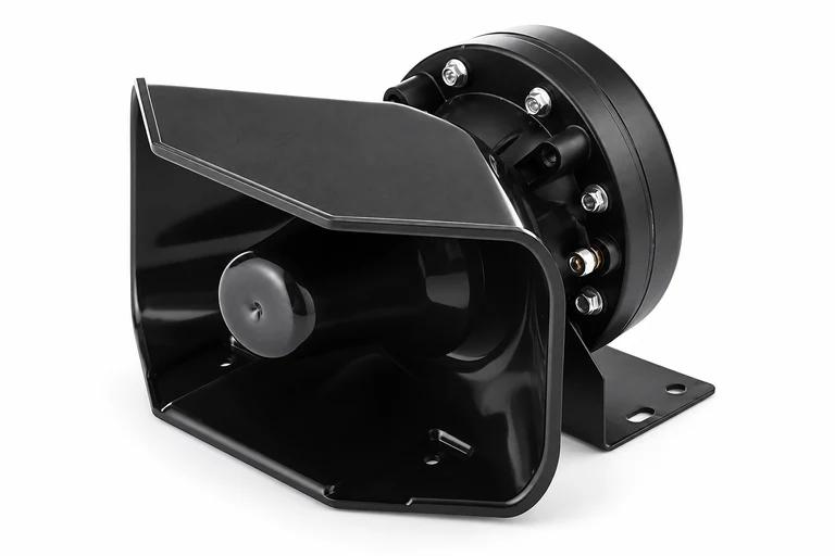 Product presentation based on NOVA imagery: NOVA NV-SP200 horn-speaker reference