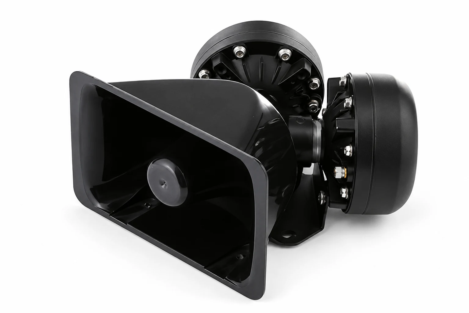 Product presentation based on NOVA imagery: NOVA NV-SP200-5 siren-speaker reference