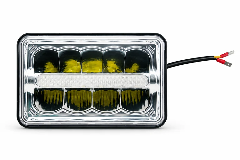 Product presentation based on NOVA imagery: NOVA NW-T120 High / Low Beam Headlamp