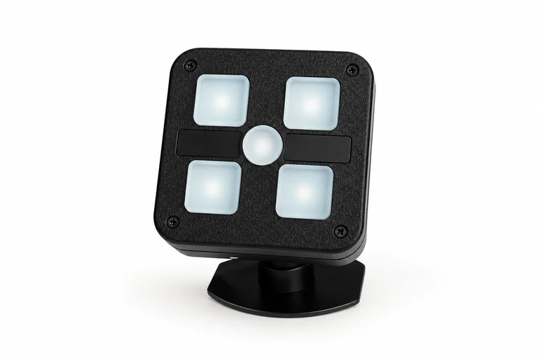 Product presentation based on NOVA imagery: NOVA Four-Output Controller with Integrated Relay