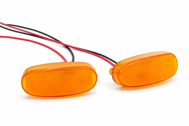 Product presentation based on NOVA imagery: NOVA M44 amber running-light source