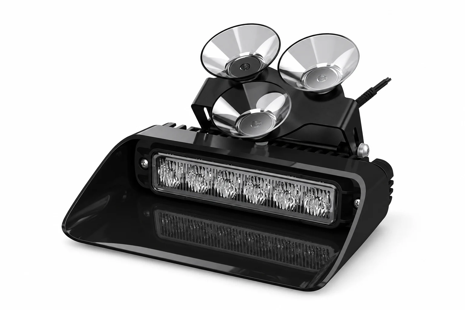 Product presentation based on NOVA imagery: NOVA DN6 suction-mounted dash light