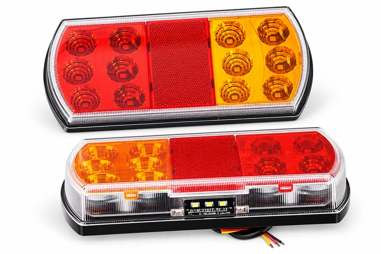 Product presentation based on NOVA imagery: NOVA NS-TL007 five-function rear lamp reference