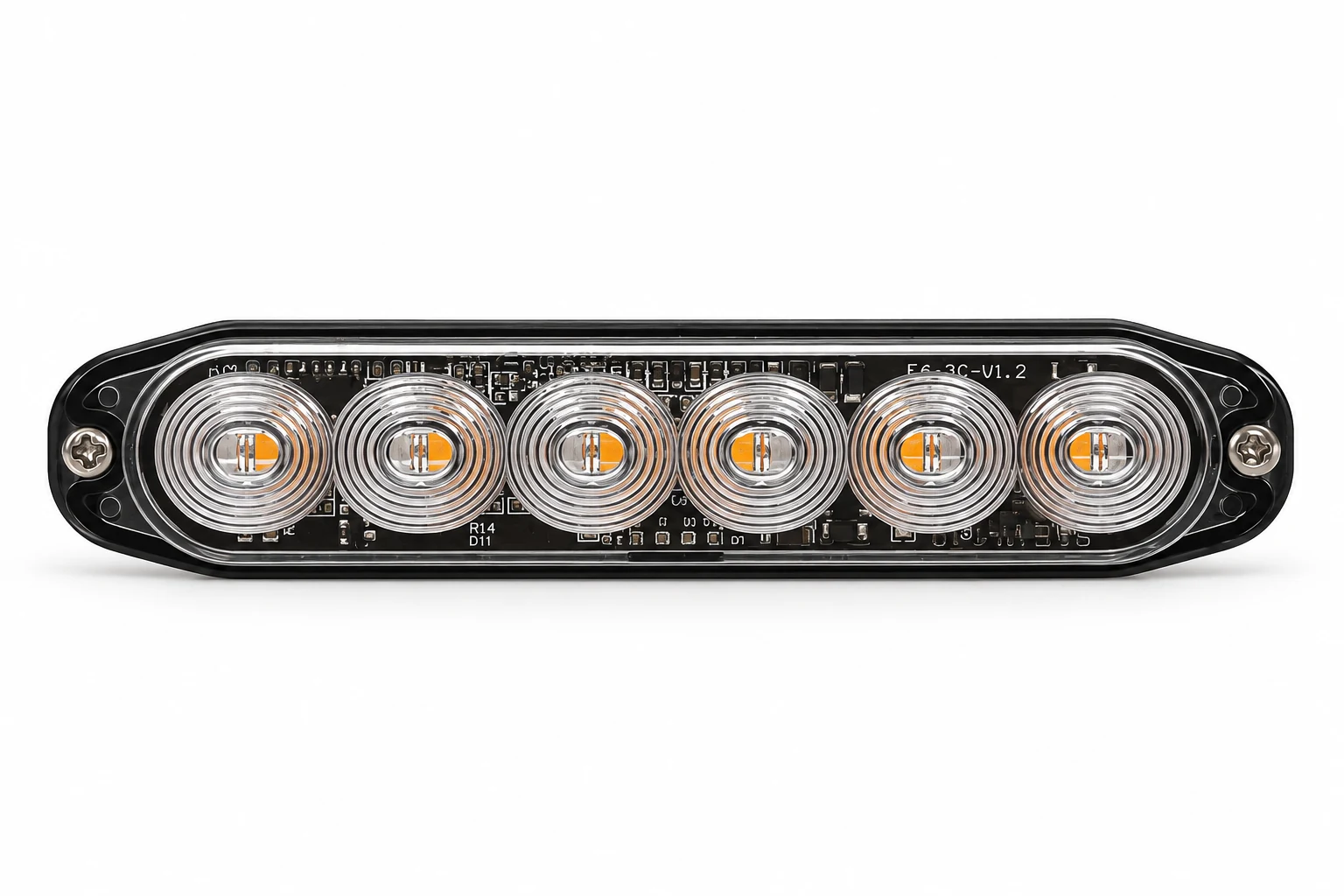 Product presentation based on NOVA imagery: NOVA O6 LED Warning Lighthead