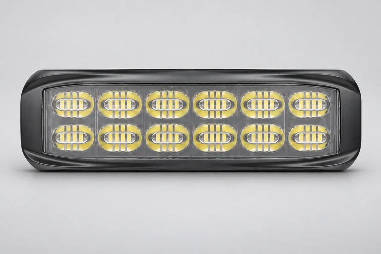 FL12 product presentation following the supplier reference body and lens arrangement