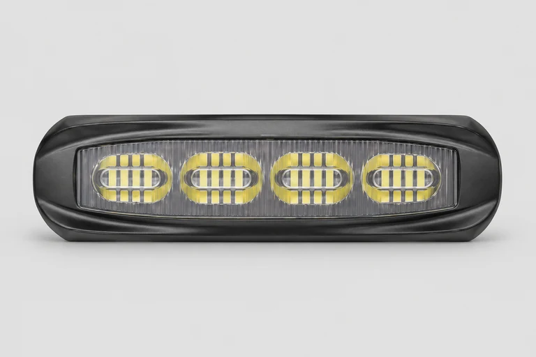 FL4 product presentation following the supplier reference body and lens arrangement
