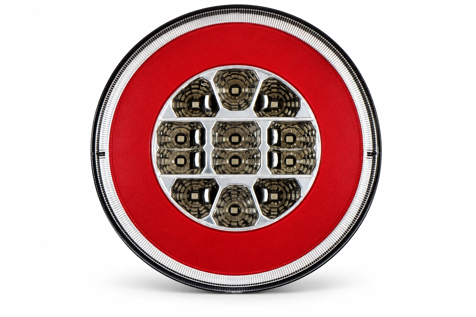 Product presentation based on NOVA imagery: NOVA NS-TL002 Glo-Trac round rear lamp