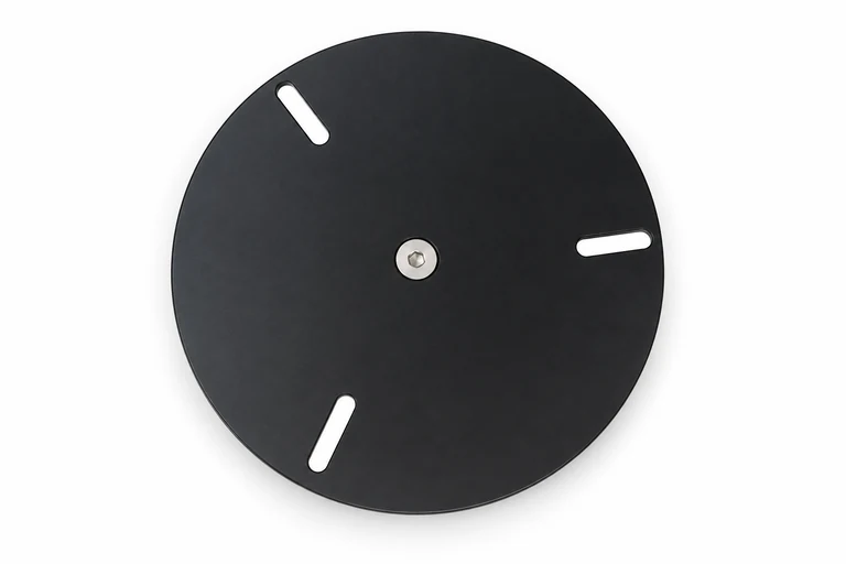 Product presentation based on NOVA imagery: NOVA slotted beacon-mounting plate reference