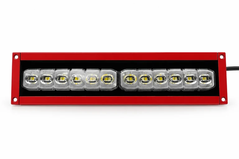 Product presentation based on NOVA imagery: NOVA DF12 / DF12D LED Deck Light