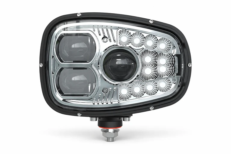 Product presentation based on NOVA imagery: NOVA NW-HL multifunction driving headlamp