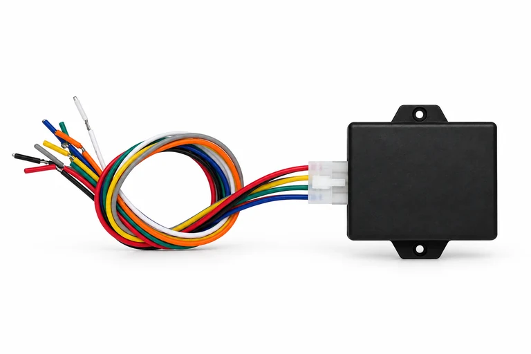 Product presentation based on NOVA imagery: NOVA AC-LF two-output LED flasher