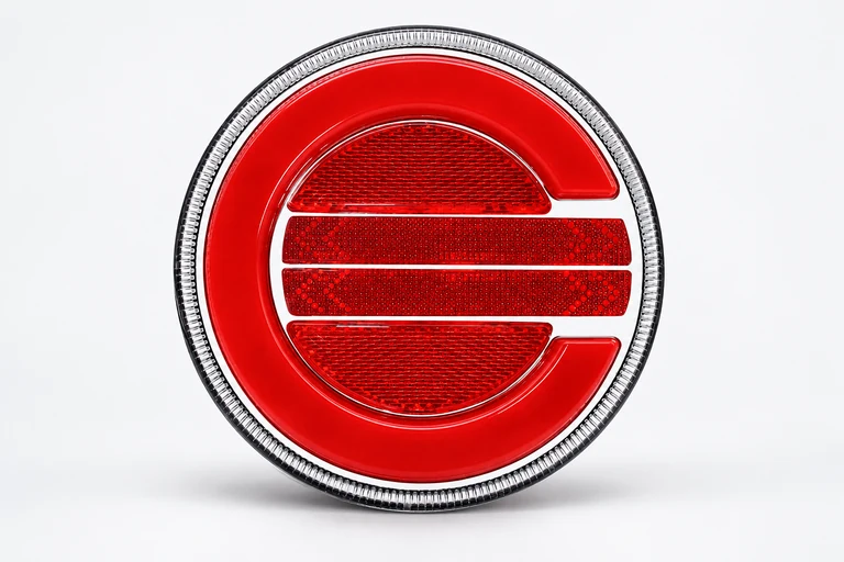 Product presentation based on NOVA imagery: NOVA NS-TL010 round rear-lamp reference