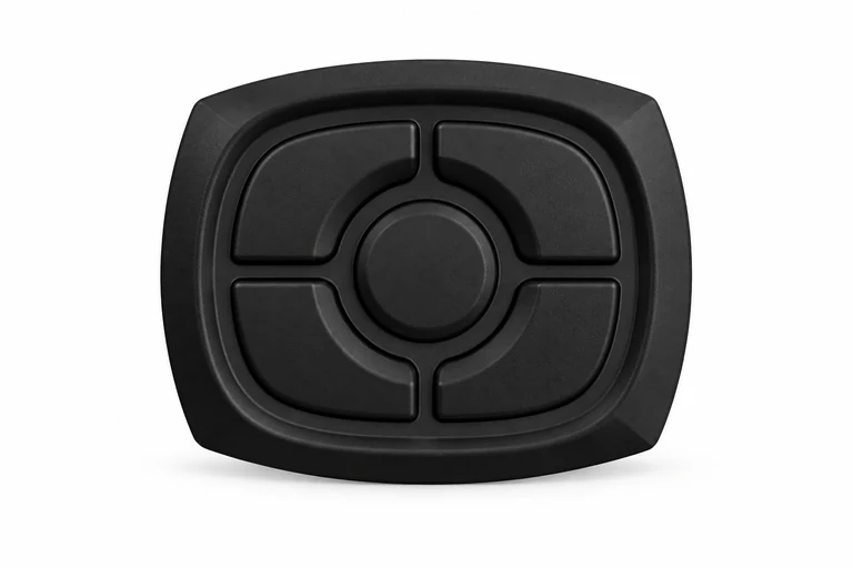 Product presentation based on NOVA imagery: NOVA Master 5 lighting switch-panel reference