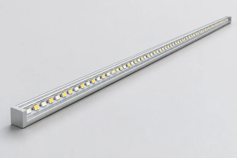NSLD100 listing illustration following the NSLD family rigid-channel and LED appearance