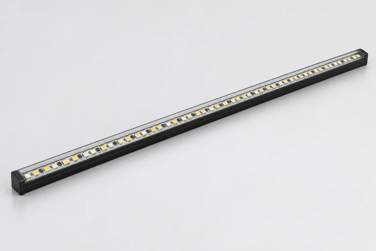 NSLD50 listing illustration following the NSLD family rigid-channel and LED appearance