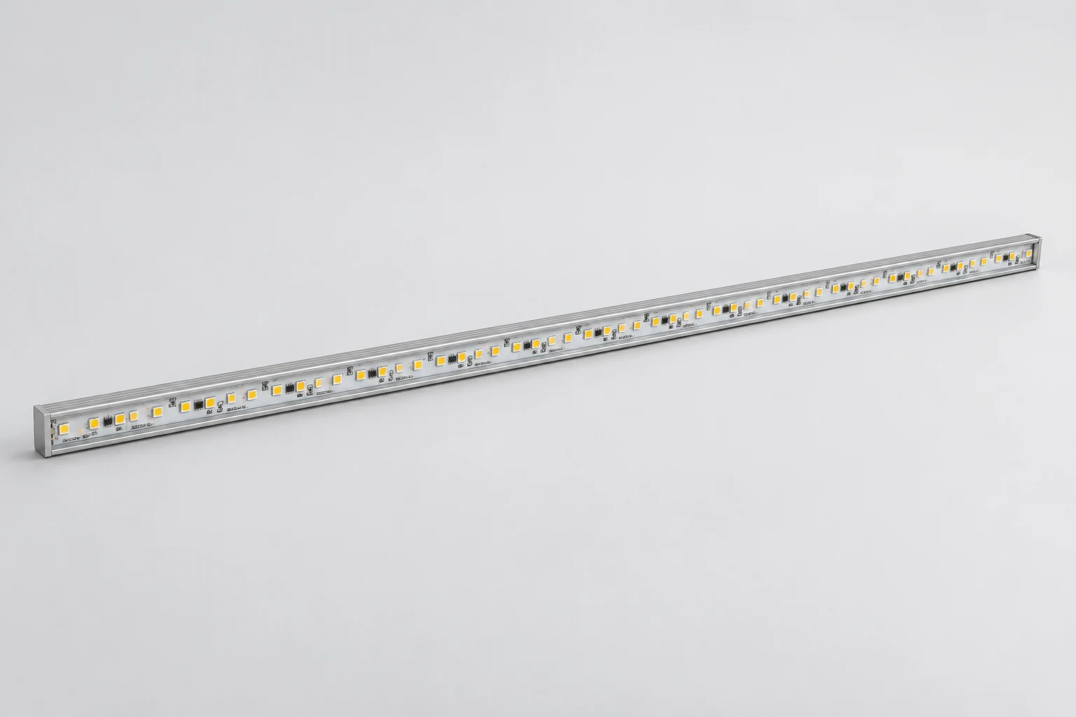 NSVP150 family-based silver linear-light presentation with clear face and visible LED row