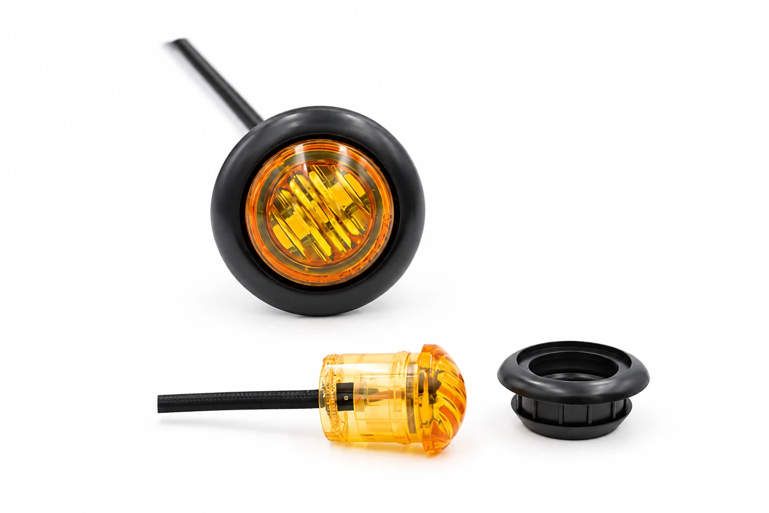 Product presentation based on NOVA imagery: NOVA M43 Round Side-Marker Lamp