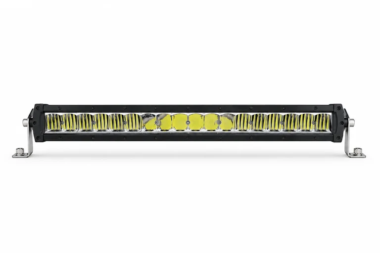 Product presentation based on NOVA imagery: NOVA NW-TF single-row lightbar family