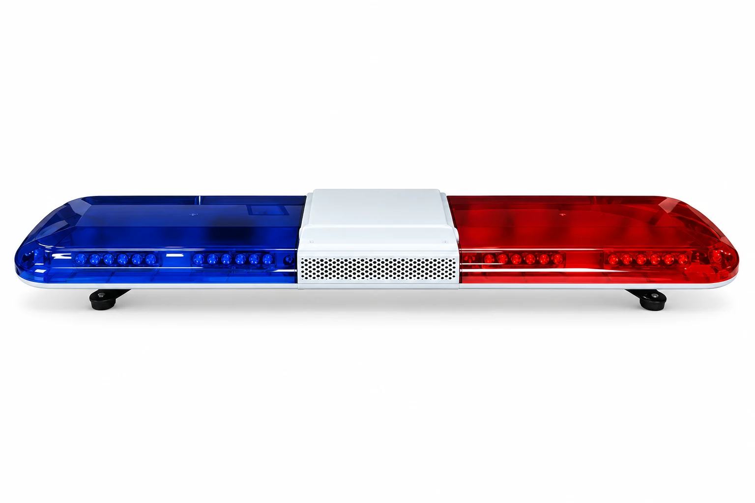 Product presentation based on NOVA imagery: NOVA NV-JL integrated-speaker lightbar