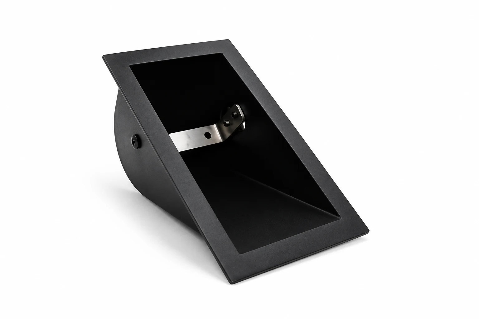Black recessed trim and internal mounting strap depicted by the AC-WP source; complete lamp not shown