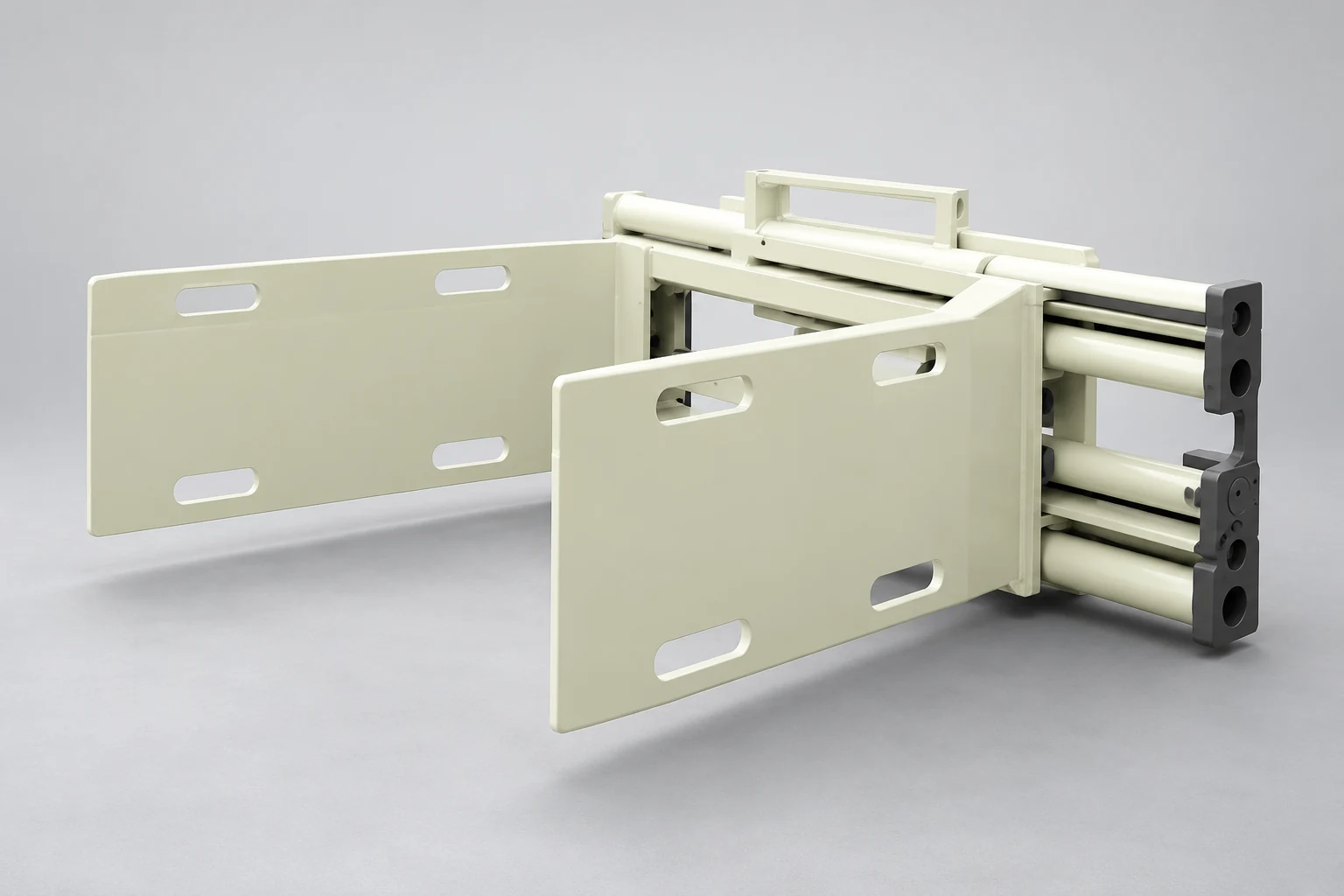 Product-family presentation based on official Jiangsu Sida Sideshifting bale clamp imagery