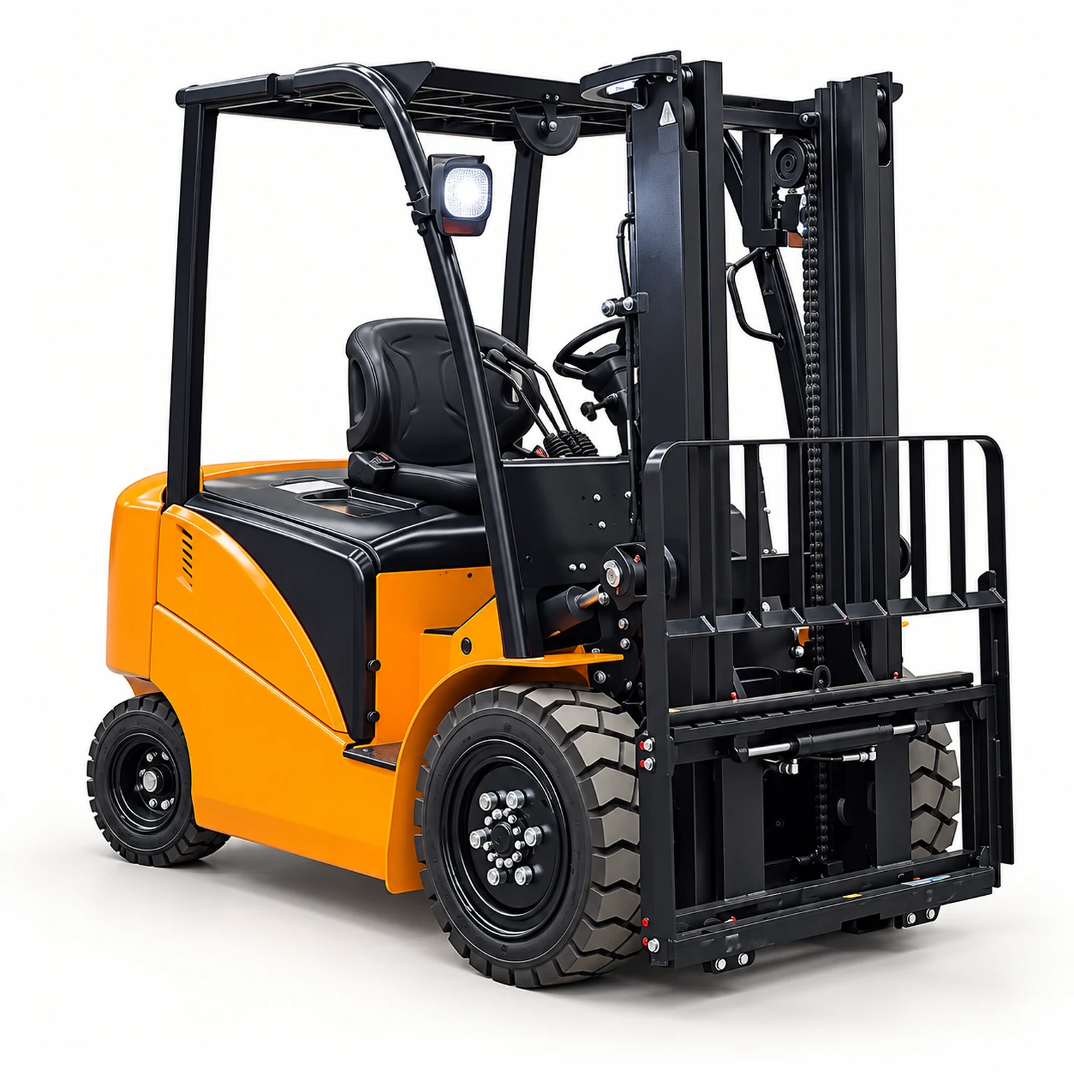 Reference-based illustration of TDER FB30 seated electric forklift