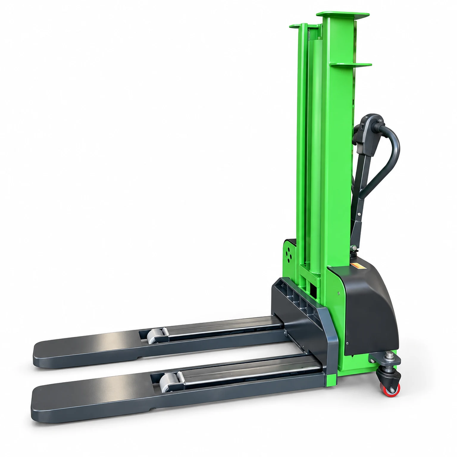 Reference-based illustration of TDER TES07–TES15 self-loading stacker family