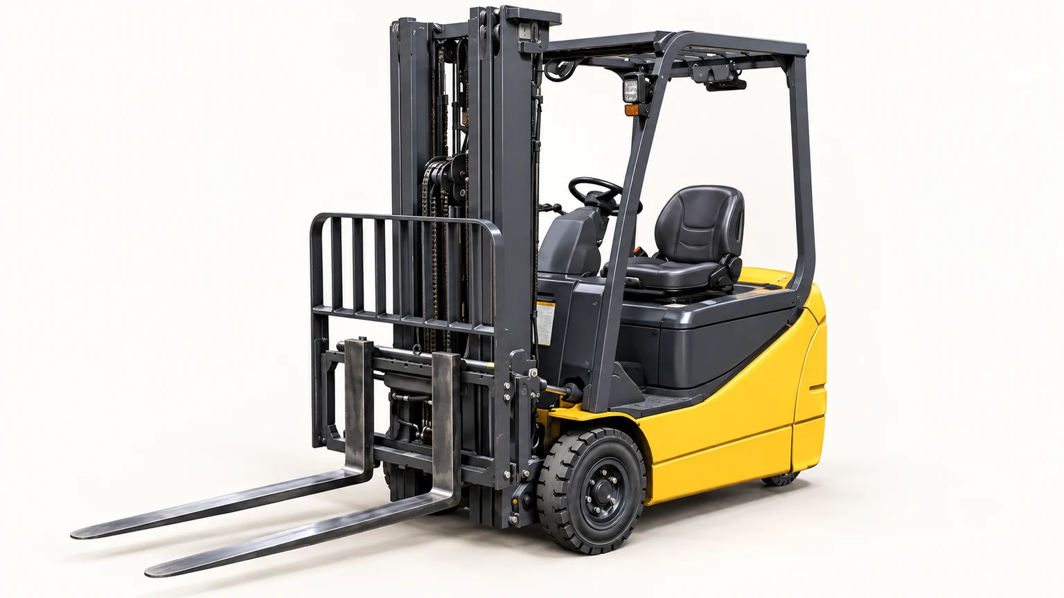 Product-family presentation based on official XCMG Special Construction Machinery Three-support electric counterbalance imagery